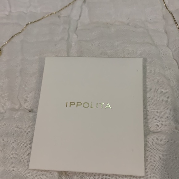 NWOT Ippolita Long hammered necklace in 18K gold - Picture 3 of 6